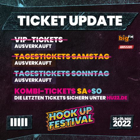 hook up festival ticket preis